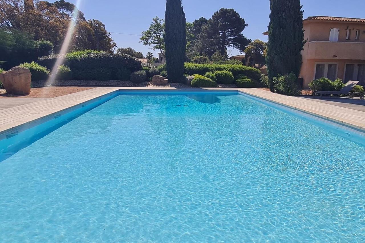 Mini Villa Messicana 5 Pers Piscine 500 M Plage Lecci Kültér fotó